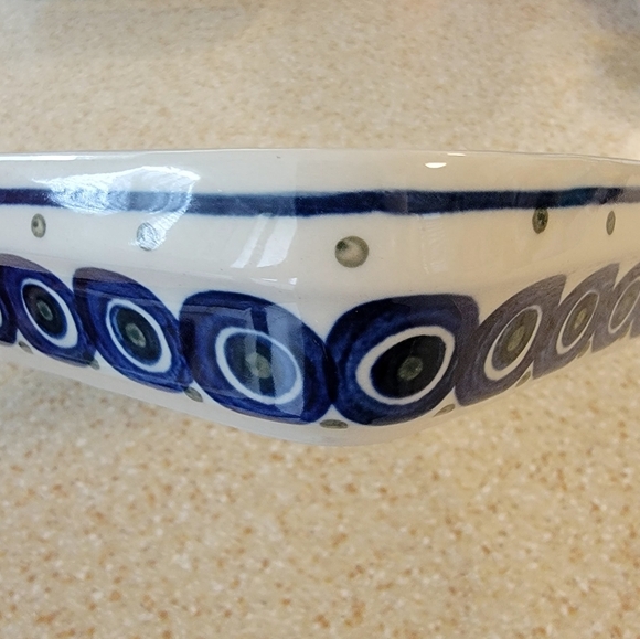 Polish Pottery Square Serving Dish - Picture 4 of 4